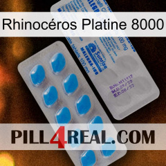 Rhinocéros Platine 8000 new15